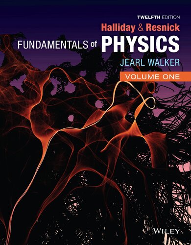 Halliday & Resnick Fundamentals of Physics (12th Edition) VOL 1 - Orginal Pdf